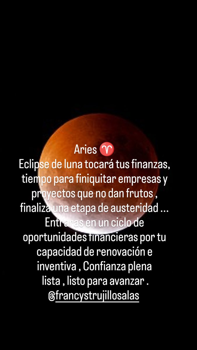 FrancysTrujillo's tweet photo. #Eclipse2024 #eclipsedeluna
#aries #signoaries #lunallena https://t.co/N4e1zn6HHT