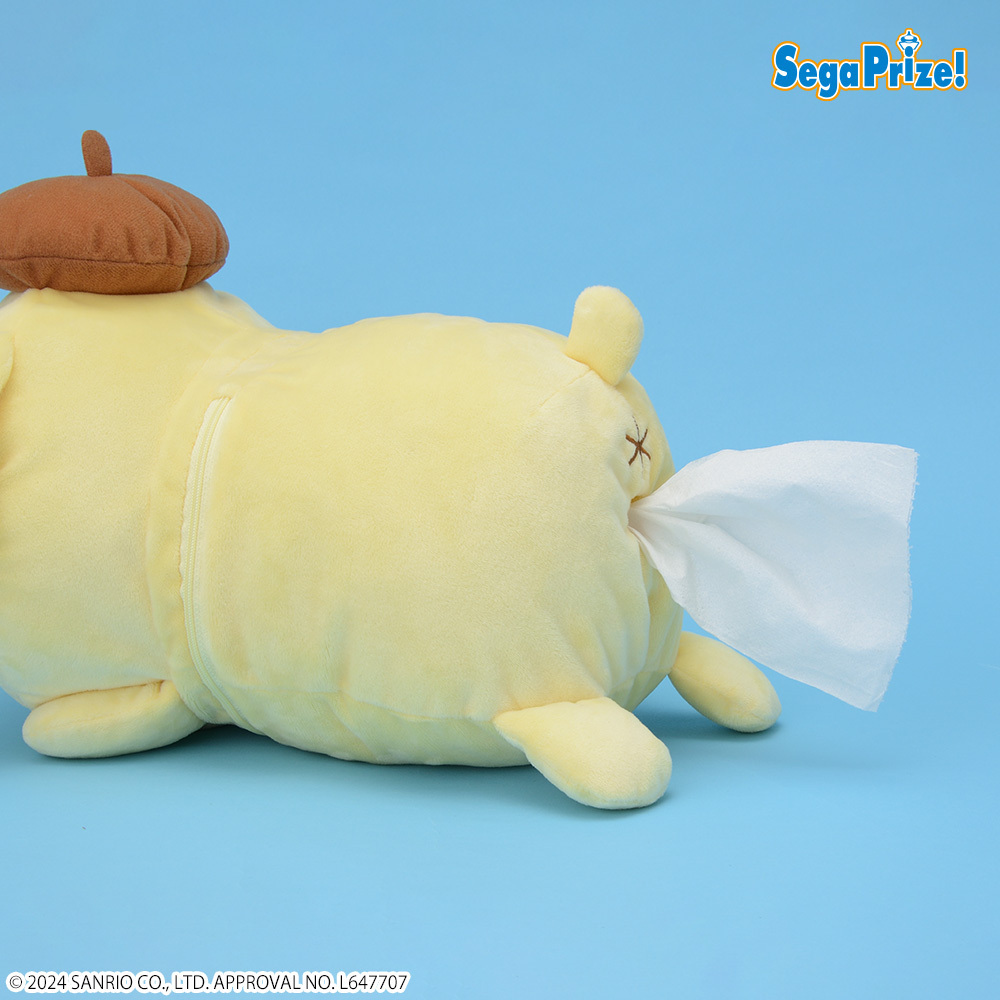 プライズ】 「ポムポムプリン」のロールティッシュカバーが、大好評