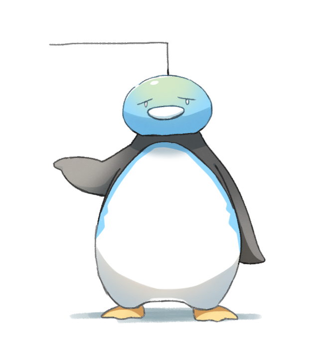 「penguin simple background」 illustration images(Latest)｜3pages