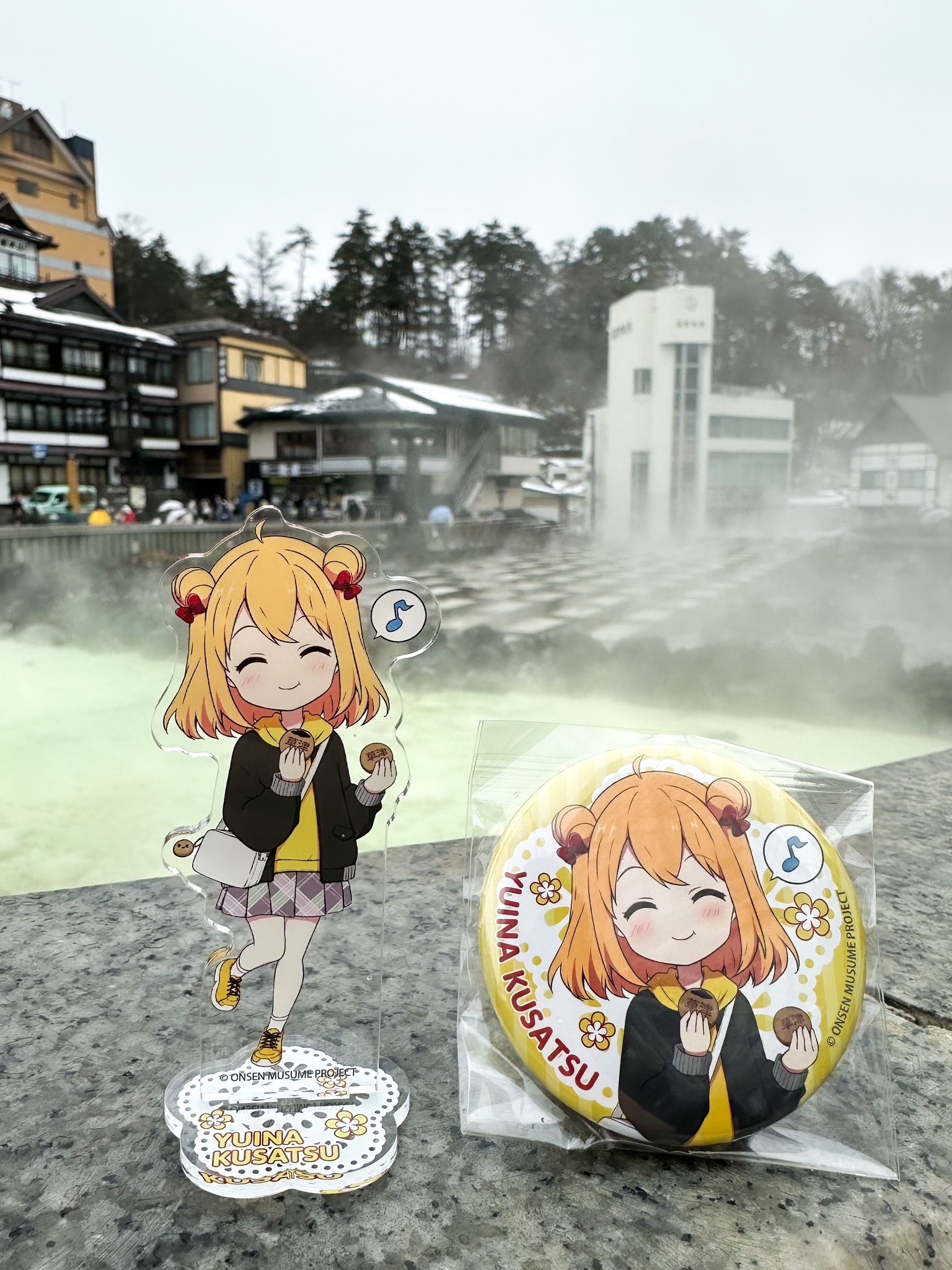 温泉むすめ　草津結衣奈ちゃん　目覚まし時計 温泉むすめ 草津結衣奈ちゃん 目覚まし時計