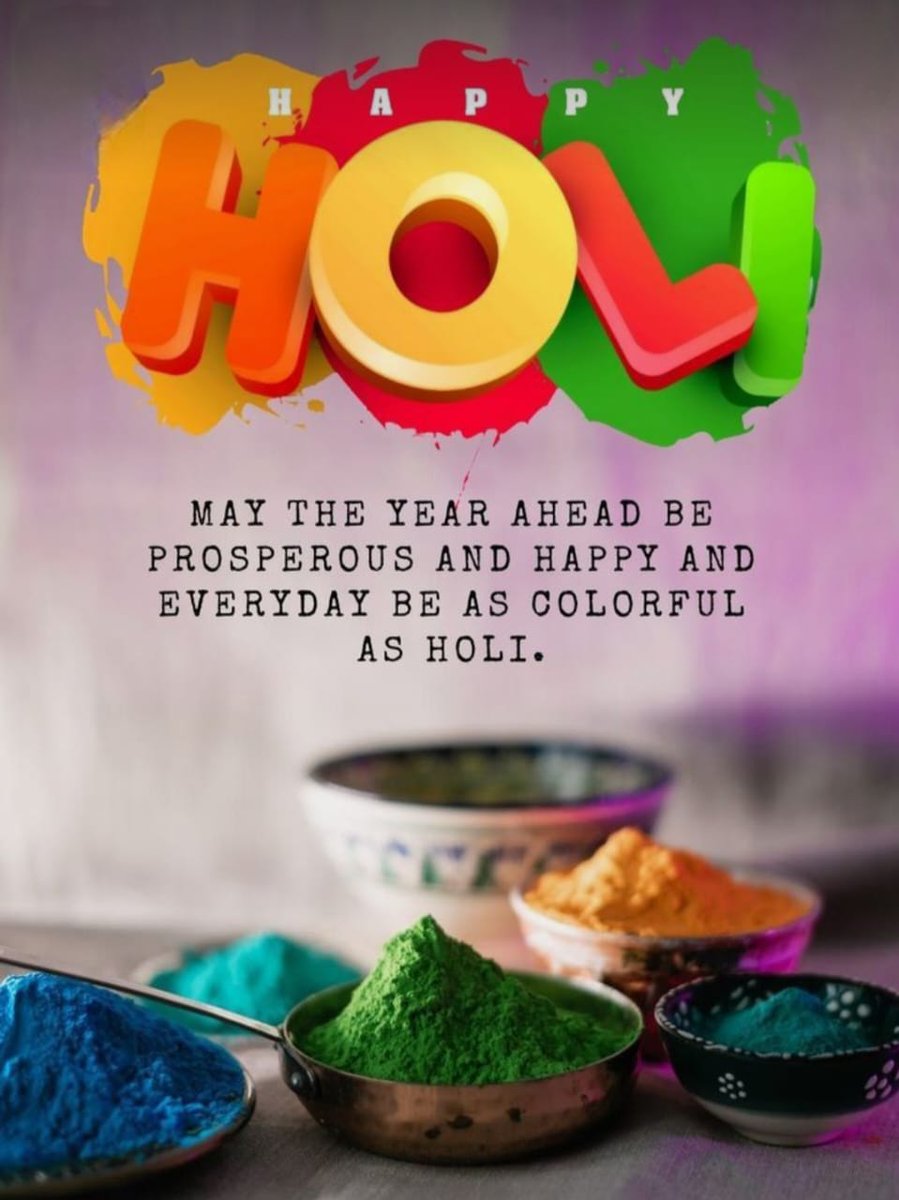 AmitRoy_bro's tweet image. Happy and joyful Holi #TwitterIndia