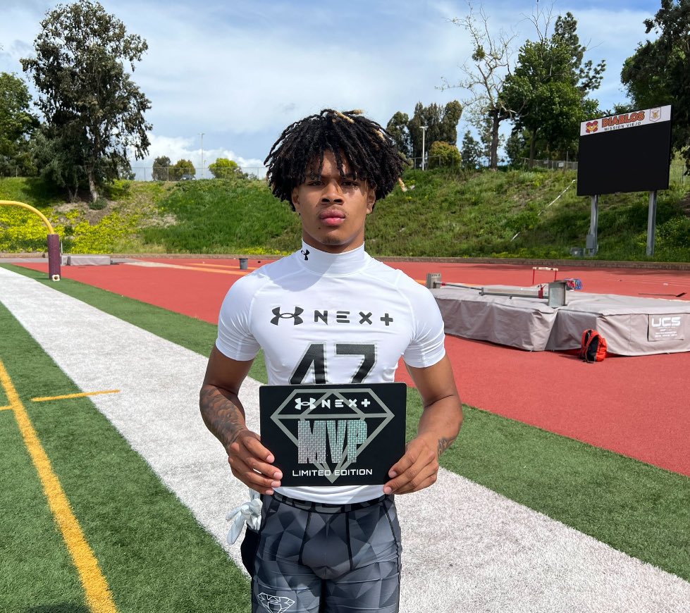 AG2G! Blessed to be named WR MVP at the Los Angeles Under Amour Camp ! @TheUCReport @UAFootball