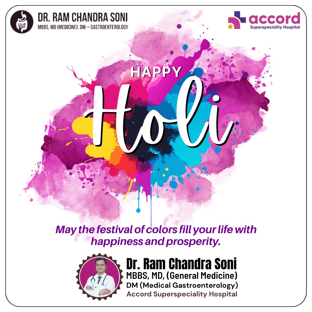 DrRamCSoni's tweet photo. May the colours of Holi fill our hearts with immense love and bring us closer than ever before. Happy Holi to everyone!
#happyholi2024 #festivalofcolors #ColorfulCelebrations #holifestival2024 #holifestivalindia #happyholiwishes #drramchandrasoni https://t.co/zD8dykdWGX