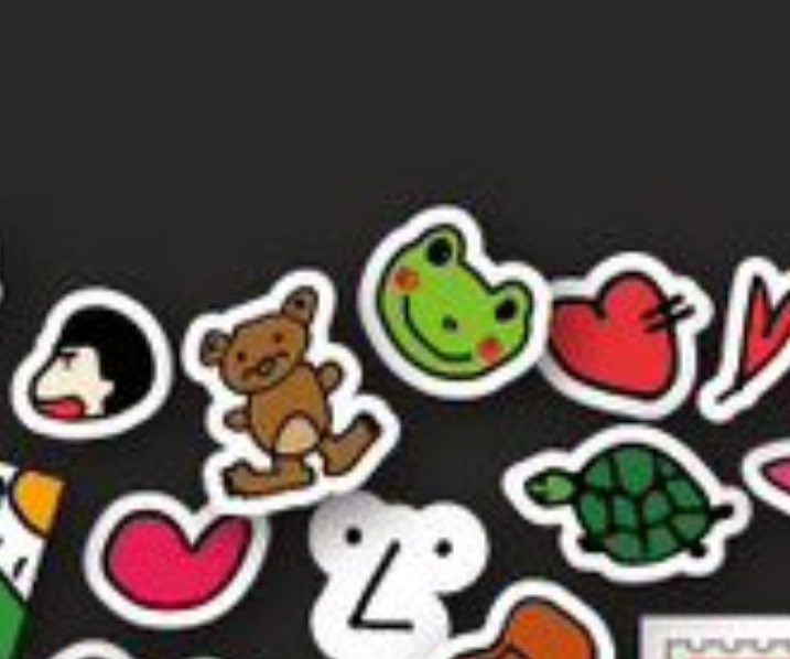 개구리..거북이..짱구.. 저 빨간하트
내가잘아는어떤남자가그린거같읍니다,