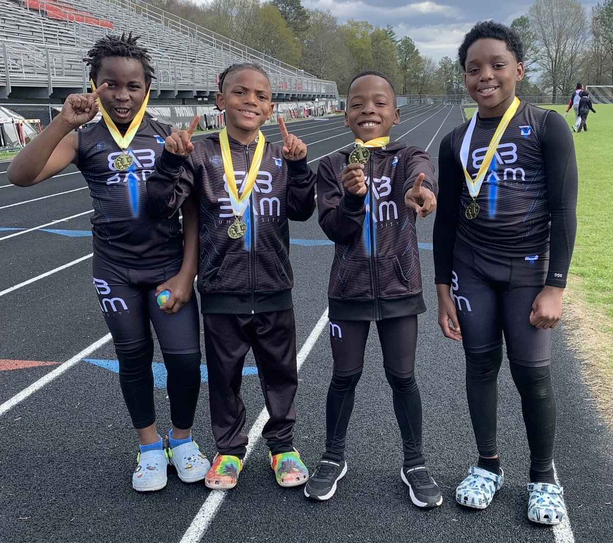 My AAU Track team NUMBER #1 in the state of South Carolina. We brought home 50 medals yesterday 21 gold🥇12 silver🥈17 bronze 🥉. 🤫🤫🤫WE COMING💪🏾BAM UNIVERSITY