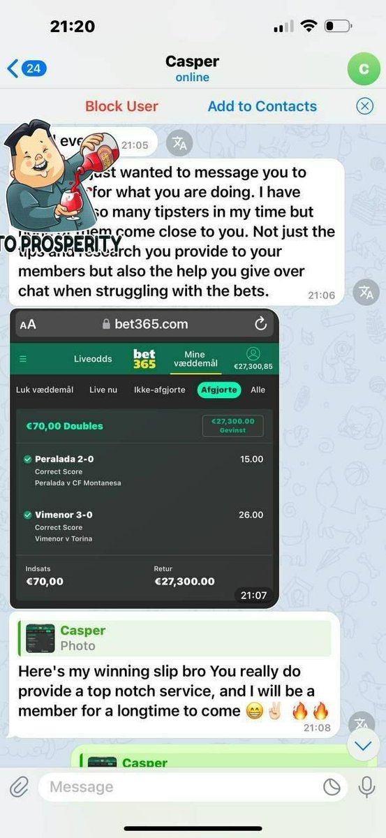 Kaboom 💥Congratulations fellas 😊🤩

Big win on this huge return guys the harder you work for something, the greater you'll feel when you achieve it.

Next ticket is ready now, click here to join now 
👇👇👇
t.me/+nuDrRTdNzFg5N…
t.me/+nuDrRTdNzFg5N…
t.me/+nuDrRTdNzFg5N…