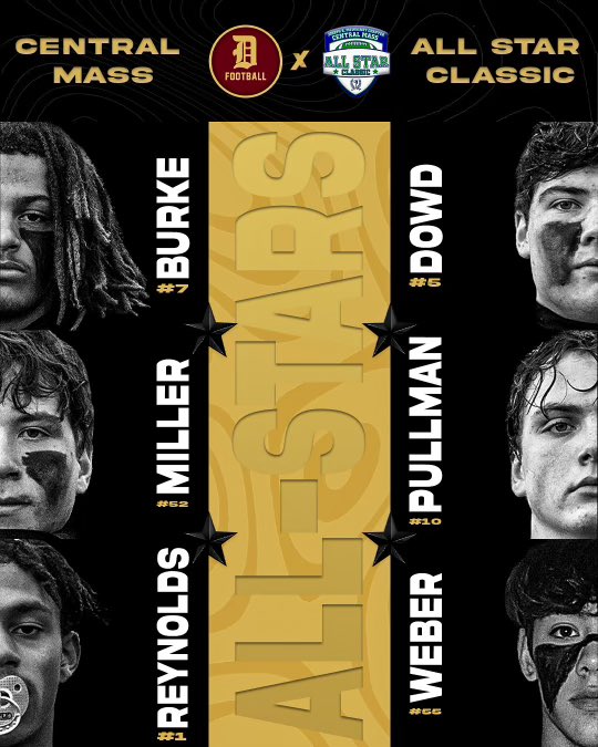 ONE MORE 🖤 

Our 6 captains will get the chance to represent the Highlanders one last time, as they were all selected to play in the Joseph R. Mewhiney Central Mass All Star Football Classic! 💪🏼🏴‍☠️ 

🗓️ Wednesday, June 19th, 2024 
⏰ 6pm
📍Shrewsbury Highschool 

#DHIGH☠️