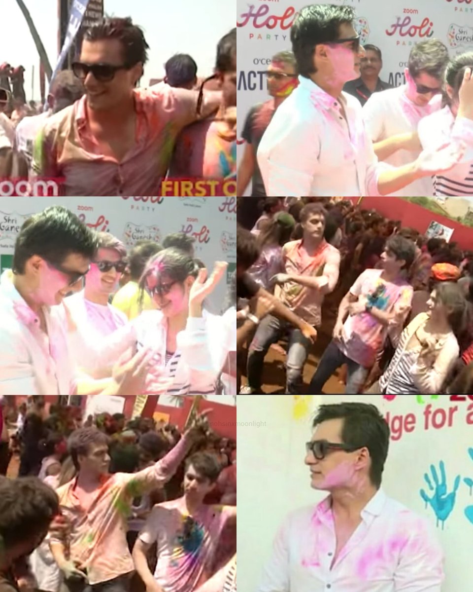 Happy Holi ♥️✨

@momo_mohsin #MohsinKhan #MoMinions