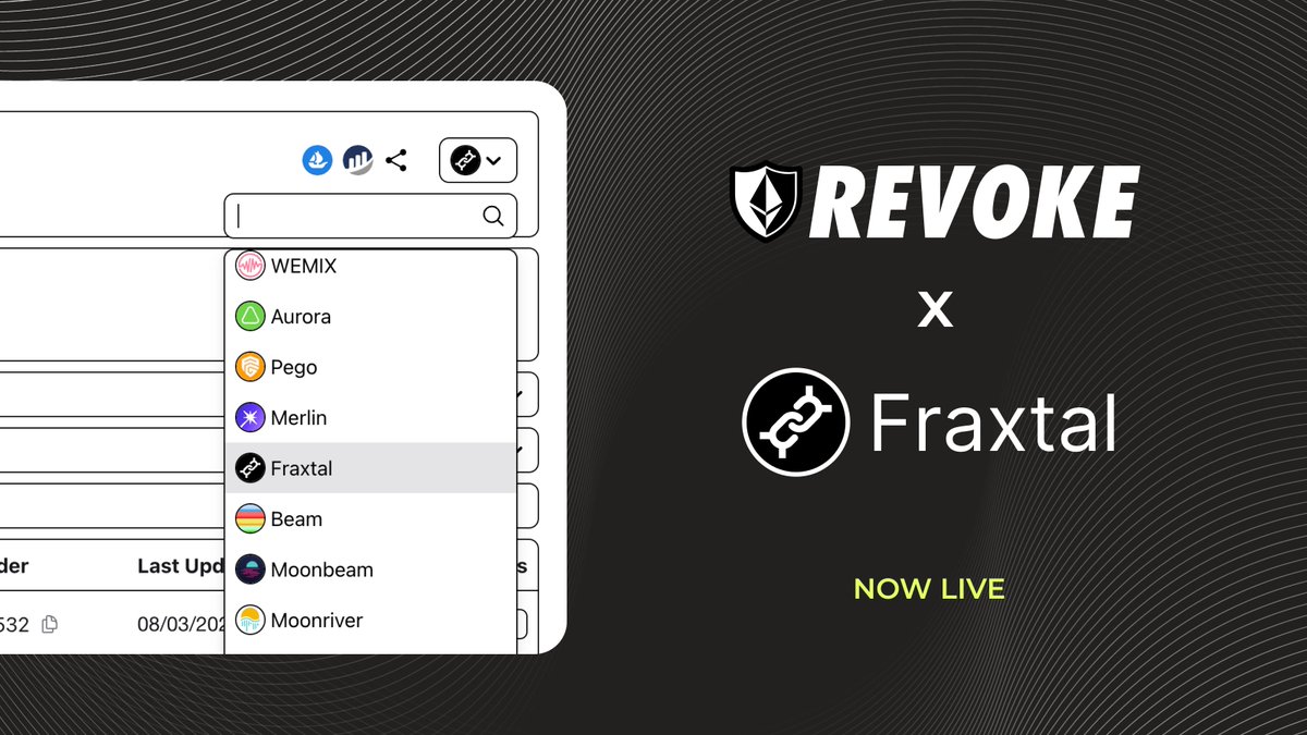 🎉 Fraxtal Support 🎉 We're happy to announce that we've recently implemented support for @fraxfinance, a modular rollup built on the OP Stack. Stay safe on all networks you use 🫡