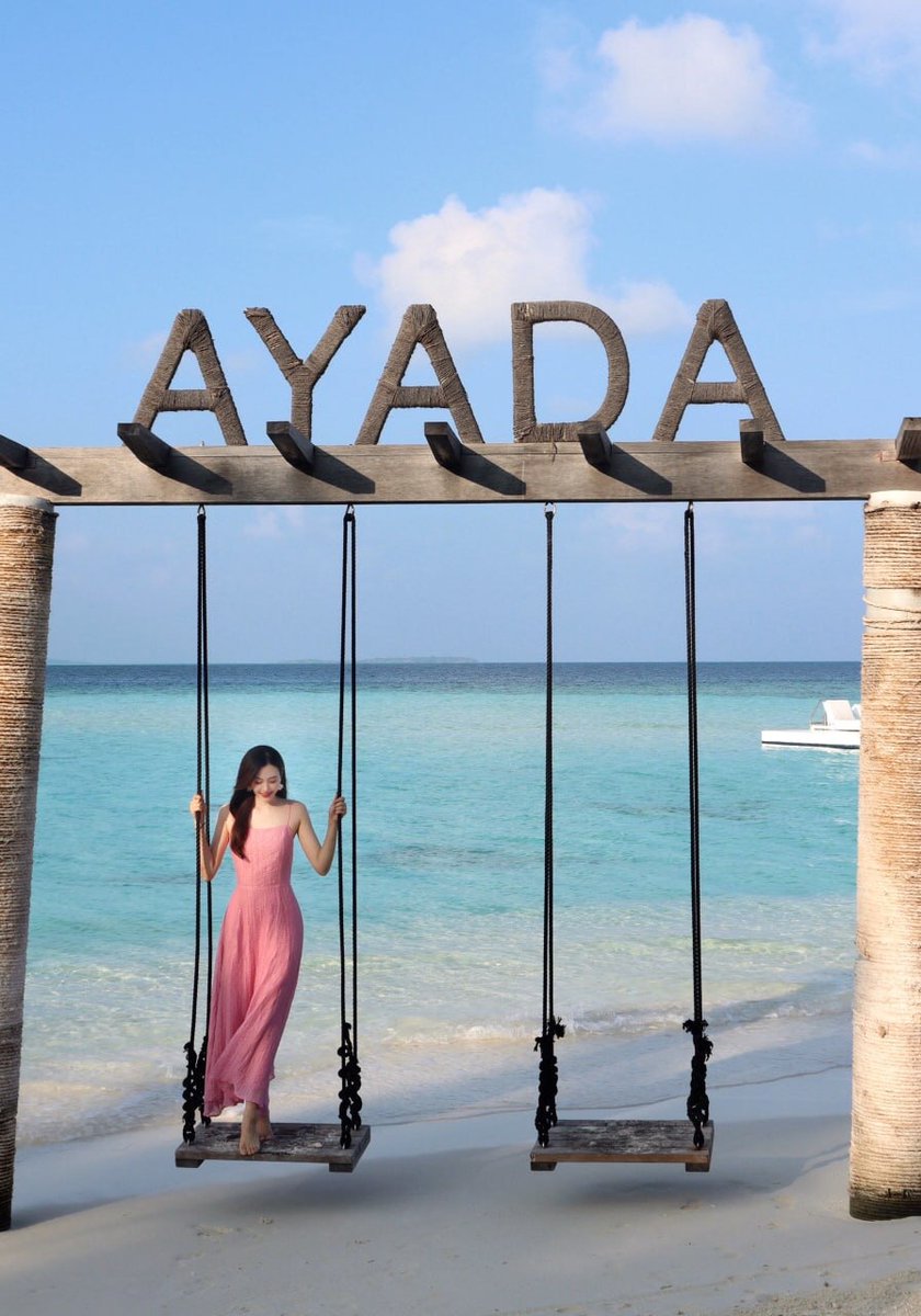 shenlisas's tweet photo. "Snorkeling adventures in the crystal clear waters of the Maldives at Ayada resort. Go and see if you like 😊😊#Maldives #Ayada #snorkelingtravel #vacation" https://t.co/yVDe7lT1ZO