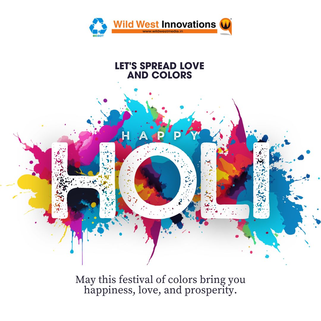 RebotWWM's tweet photo. Wishing everyone a #HappyHoli https://t.co/gfpzQIj4pF
