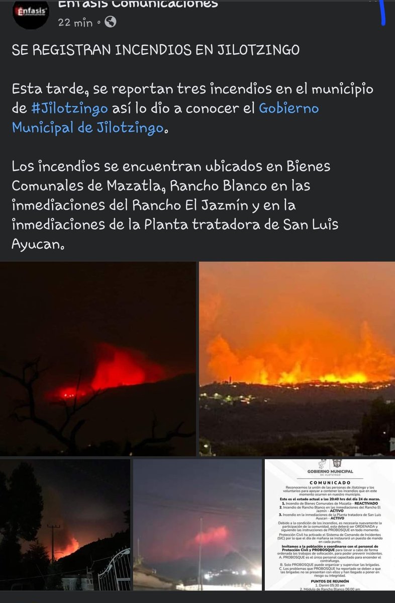 KashaLe26's tweet photo. @AztecaNoticias @SalinasBenjamin @Javier_Alatorre Ayuda por favor @Edomex @alfredodelmazo @Claudiashein @RedAMLOmx @delfinagomeza @AztecaNoticias necesitamos apoyo ya está fuera de control y cada vez más cerca de las casas! Por más esfuerzo de la gente que está subiendo en brigadas ya es incontrolable 😭🙏 https://t.co/kW6XznsrSU