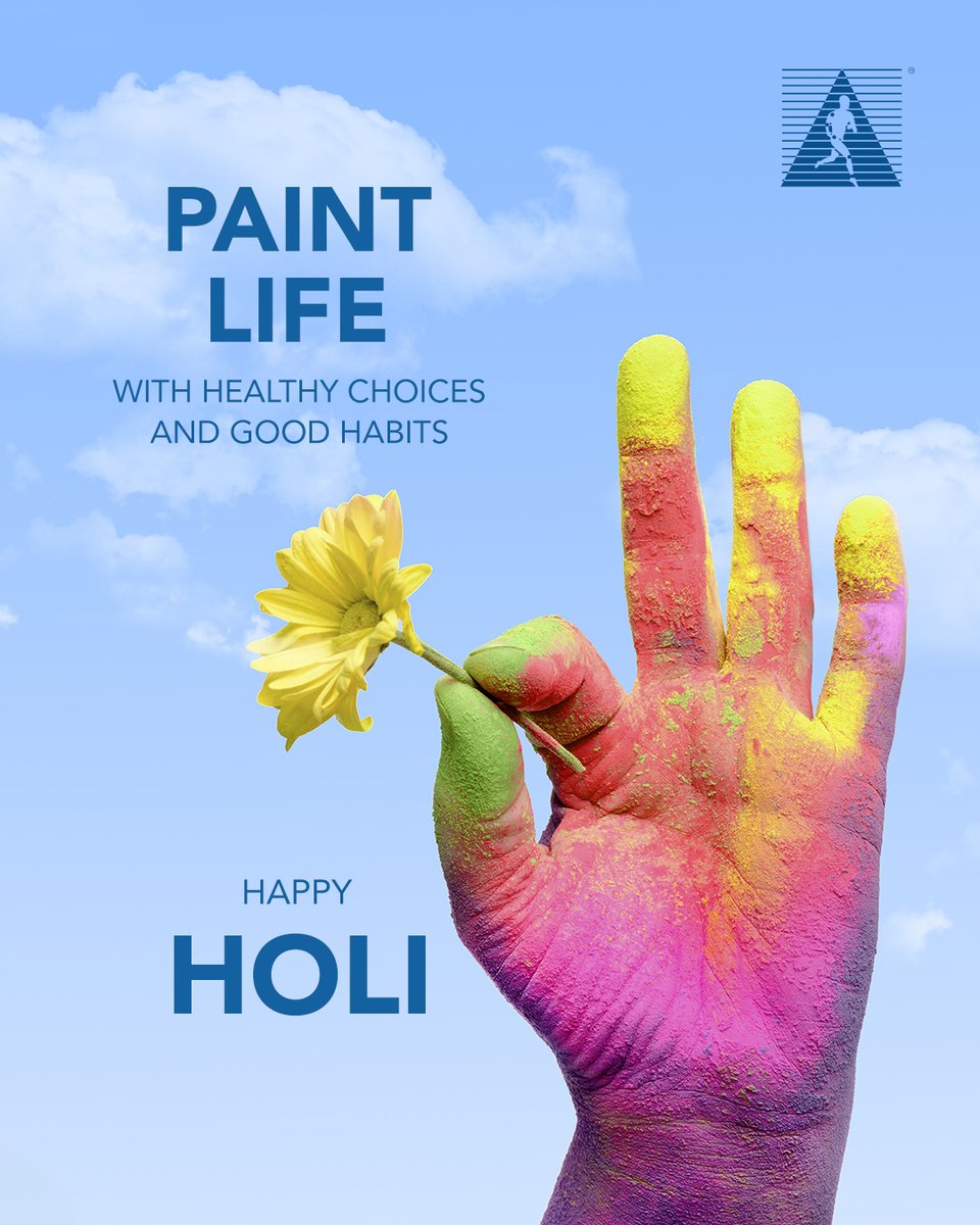Wishing you and your loved ones a colorful and safe Holi. #holi #festivalofcolours #happyholi #2024