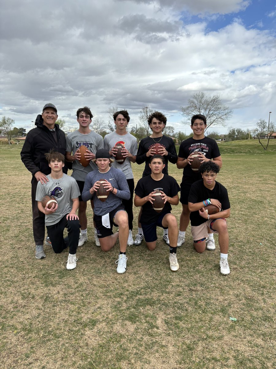 A great weekend in The Lab! Good luck to @navibruzon two time Arizona Gatorade Player of the year, and Ed Doherty award winner/Top Arizona Football player of the year, as he gets ready for @ASUFootball Spring Ball on Tuesday. Keep on Gentleman! Great work!!