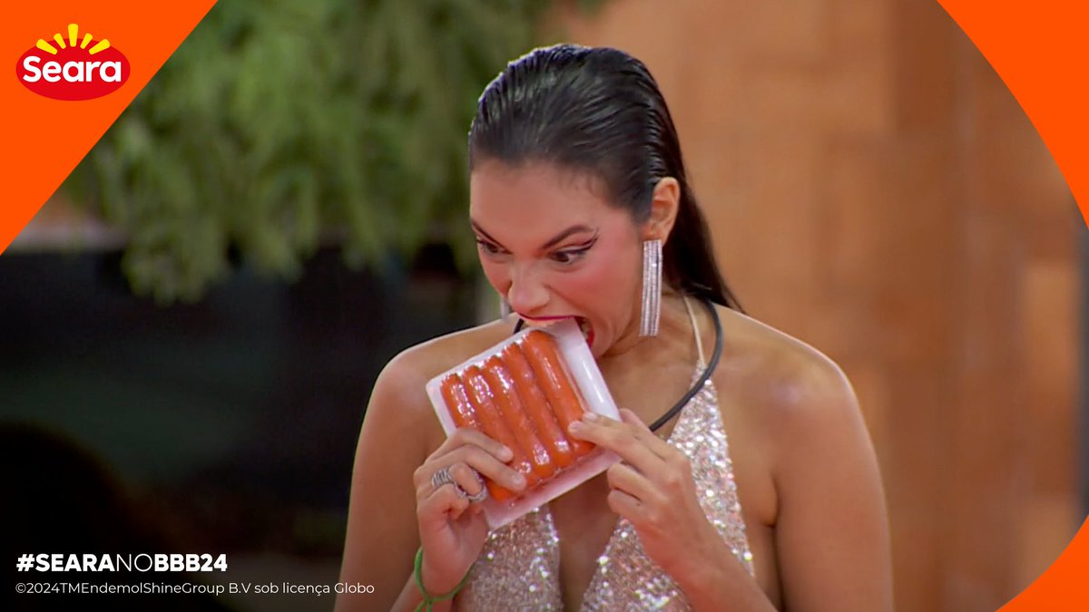 seara_brasil's tweet photo. Fome de Salsicha Hot Dog Seara, né minha filha! #SearaNoBBB24 #BBB24 https://t.co/czG6Qr3Fbk