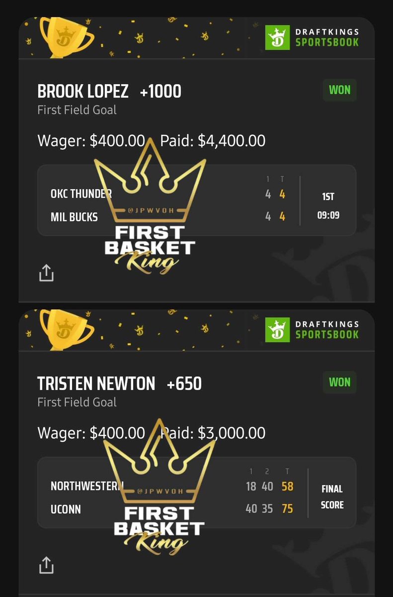 BTBSupport's tweet image. SUNDAY SERVICE 🙏🙏🙏 (@JPWVOH) #FirstBasketKing👑

+500✅
+650✅
+650✅
+850 ✅
+900✅
+1000✅
+1000✅
+1300✅

Whop.Com/beat-the-books