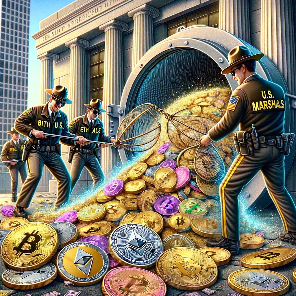 #Trumps having potential  $4 million in #cryptocurrency being seized by US Authorities anyone know which Crypto it is?