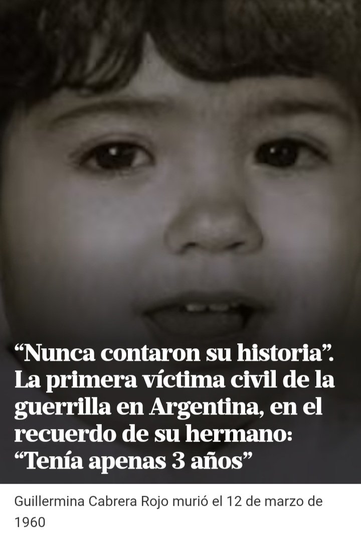 Memoria, Verdad y Justicia. La verdad es una y en ella se mueve la justicia. Las víctimas del gobierno militar son 7300, NO 30.000.  Hubo víctimas de las guerrillas que no están en la  "memoria" de muchos hipocritas. Como por ejemplo, Maria Guillermina, que tenía solo 3 años.