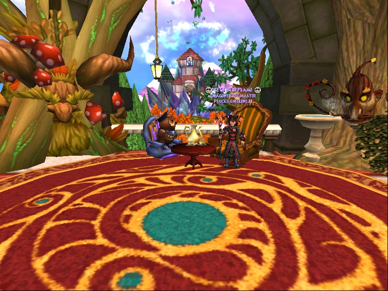 ApparentlyMe4's tweet image. #W101SpringContest2024

Wiz Name: Seth Blueflame
Category: Best Looking Dorm

Gamma's noble nephew, Gizmo, has been kind enough to open his dorm so that I may have a glimpse at his recent studies in cosmology, the Song of Creation, and World Craft! I won't win but here we go lol