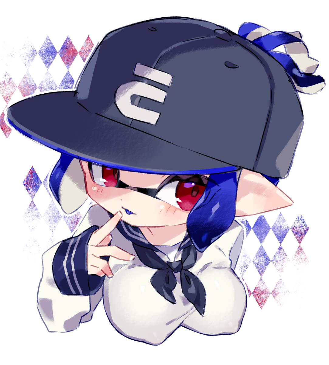 イカガール(スプラトゥーン) ,インクリング 「」|VAZ🐺💙のイラスト