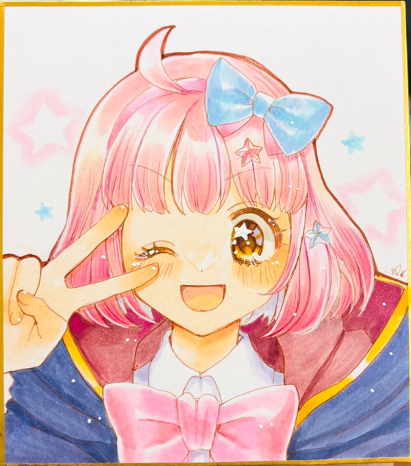 「blush bow hairband」 illustration images(Latest)