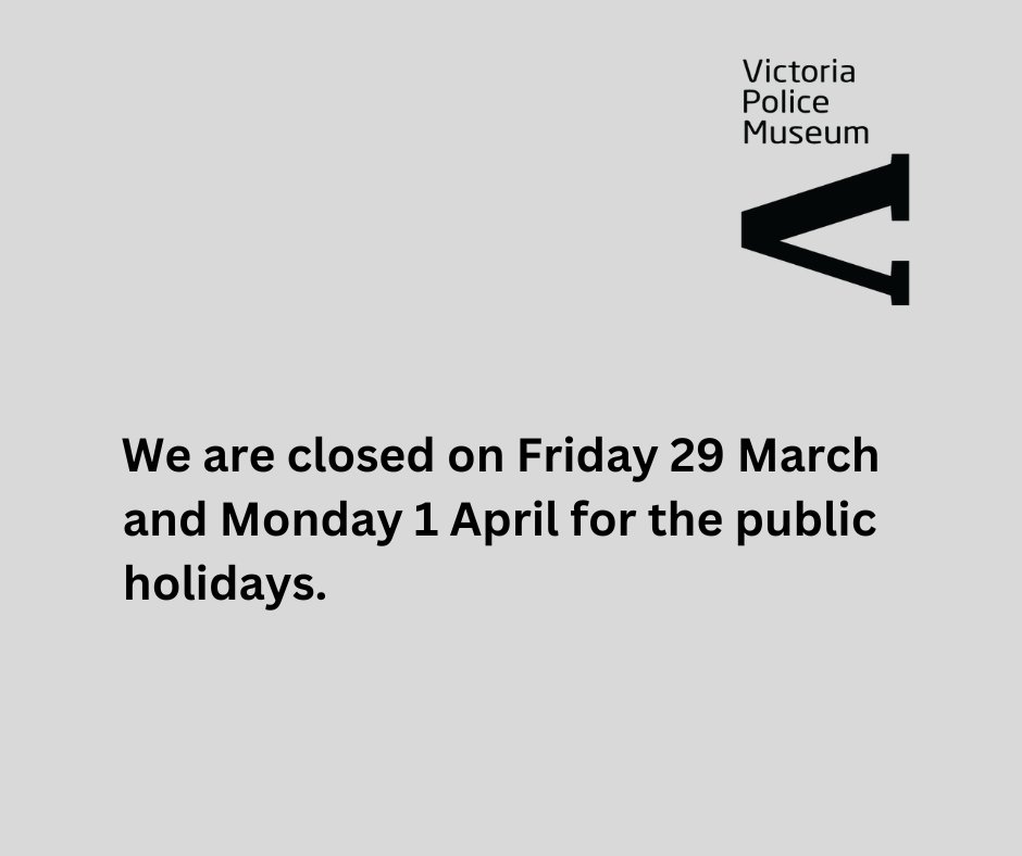 We are closed Friday 29 March to Monday 1 April for the public holidays. See you Tuesday 2 April!