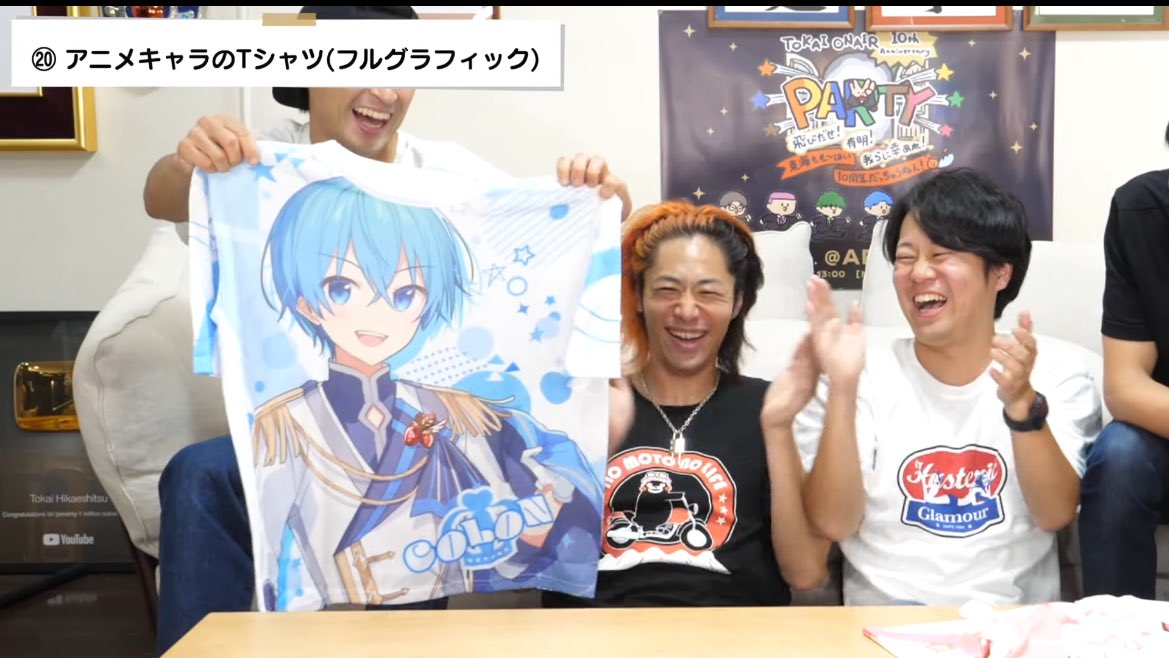 STPR すとふぇす フルグラフィックTシャツ すとぷり 莉犬 す