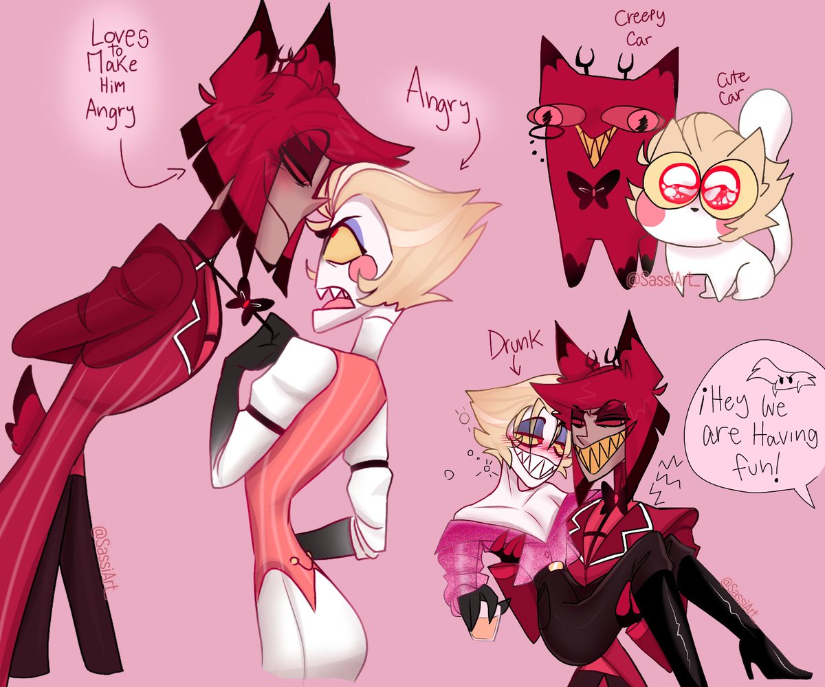 SassiArt_'s tweet photo. painted doddles🦌🍎💕
.
.
.
.
.
.
#HazbinHotelLucifer #HazbinHotelAlastor #radioapple https://t.co/3HBrQeaofo