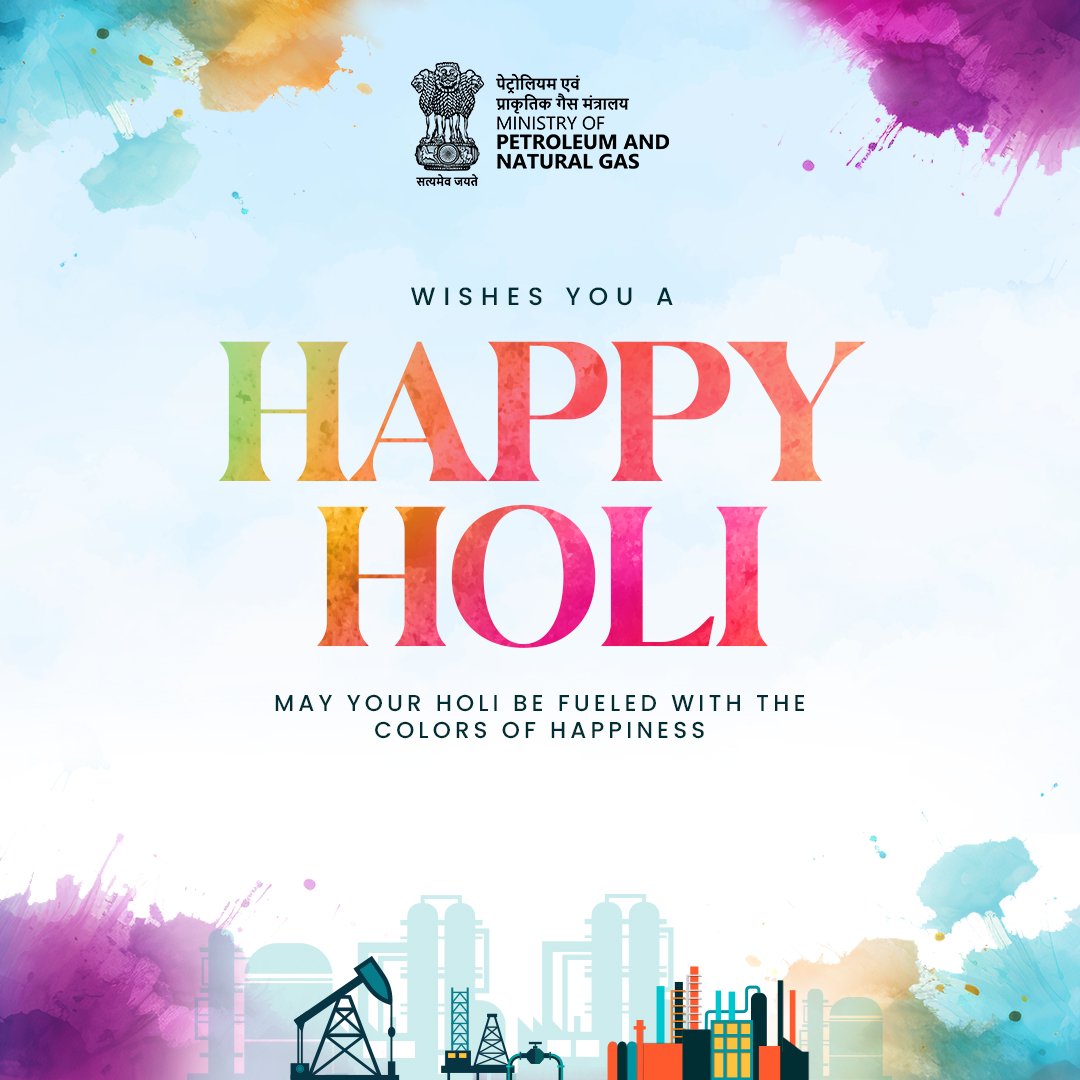 Let the vibrant colors fuel the spirit of happiness and positivity! #MoPNG family wishes you an energetic and joyful celebration! Happy Holi #HappyHoli2024 #EnergyFueledHoli