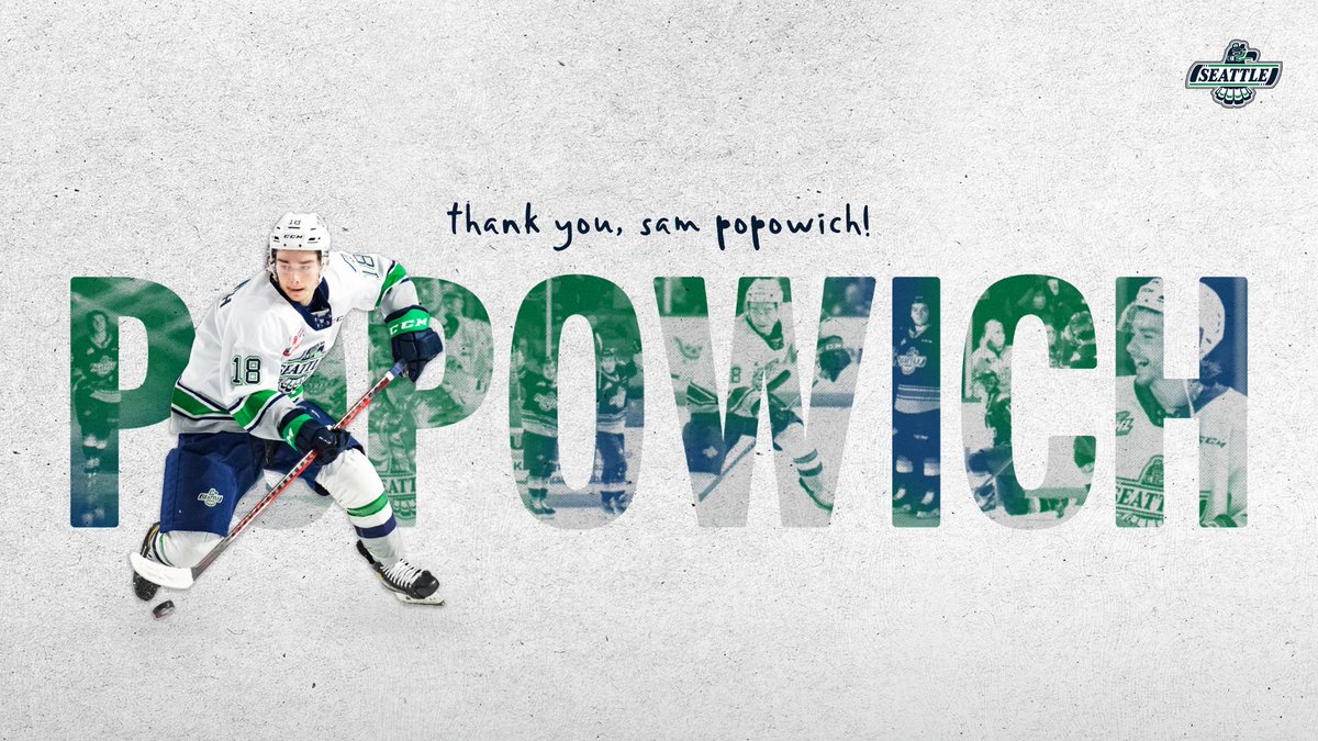 Sam "Poppy" Popowich, a Bird your entire WHL career. A feisty player from the beginning, it's been a privilege watching you grow into a team leader and fan favorite. Looking forward to watching you at University of Alberta 💙💚 

#OnceaBirdAlwaysaBird