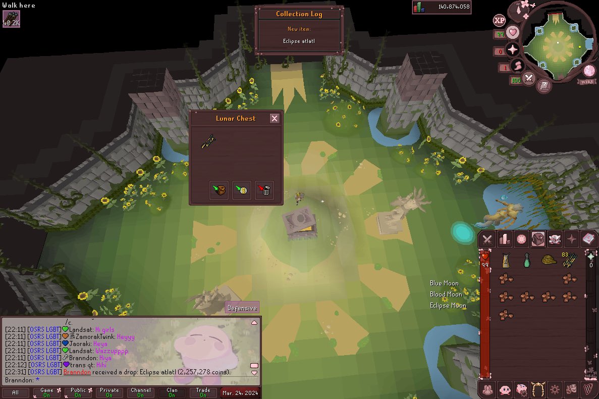 ZenBrann's tweet image. Woot first kc my rng is turning around