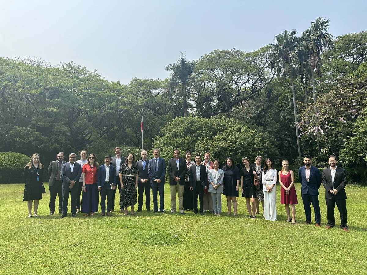 Grateful for the #Embassy of #France and #AFD for hosting Development Partners’ March meeting and for the co-chairs @ScheuerJo and @AndreasZurbrugg