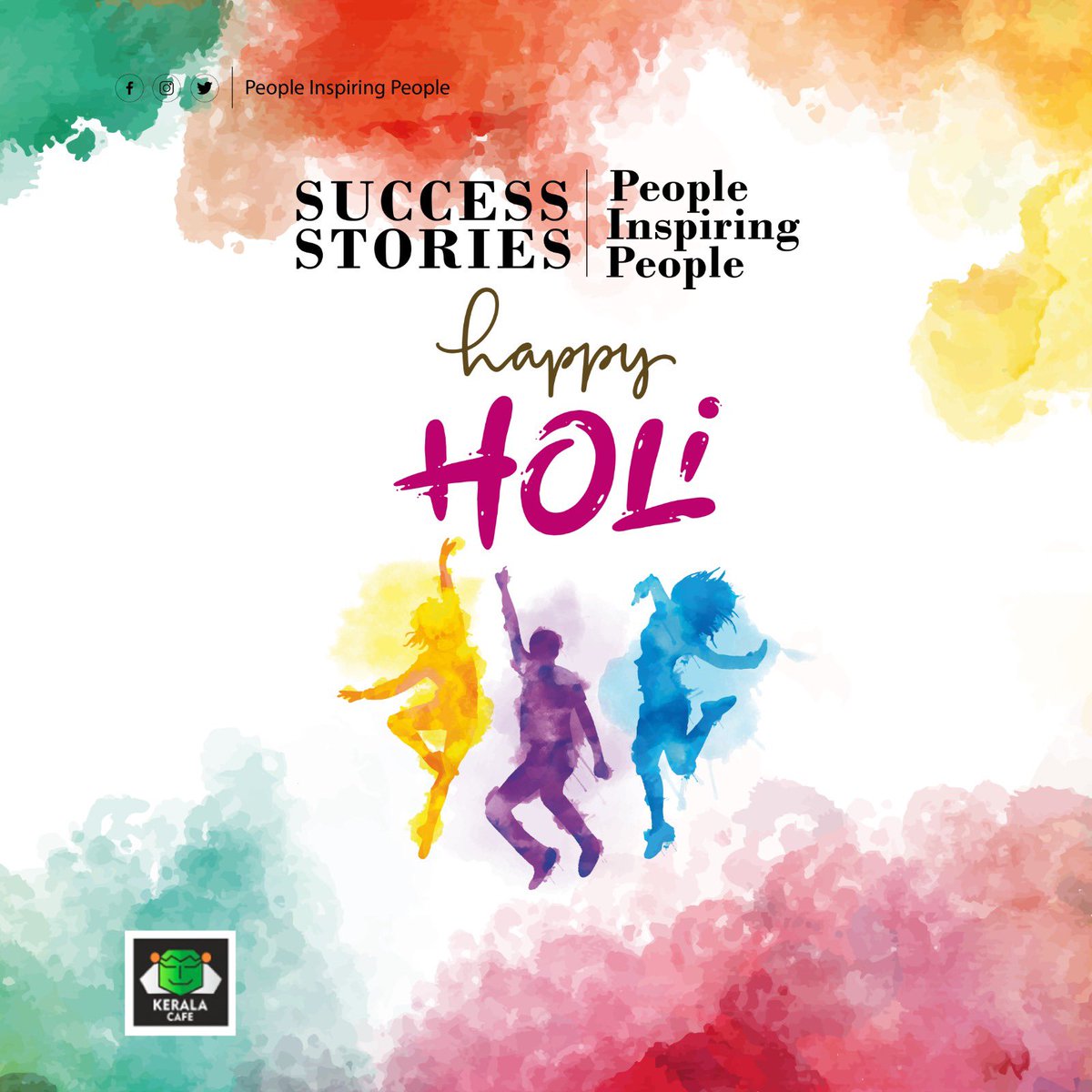 Happy Holi! Let’s make beautiful memories together with colours and laughter ✨

#successstories #peopleinspiringpeople #happyholi #happyholi2024 #clubhouse #keralacafe