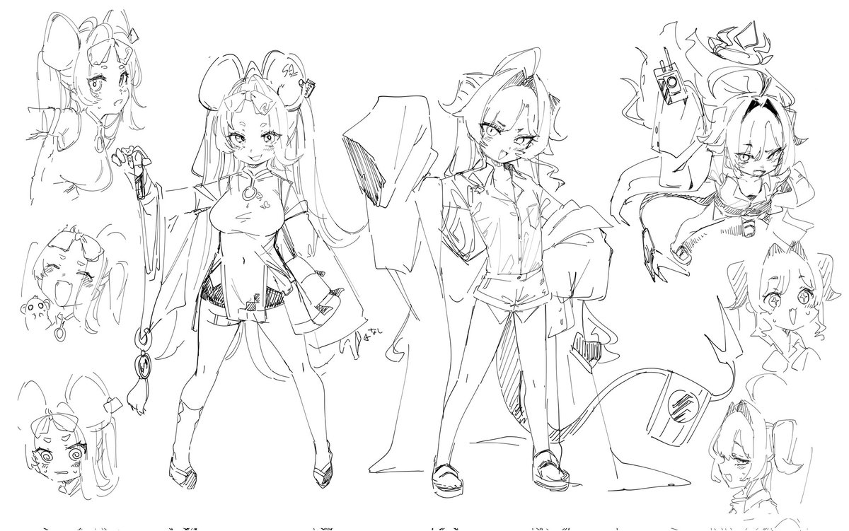 服装把握のラフこれ 