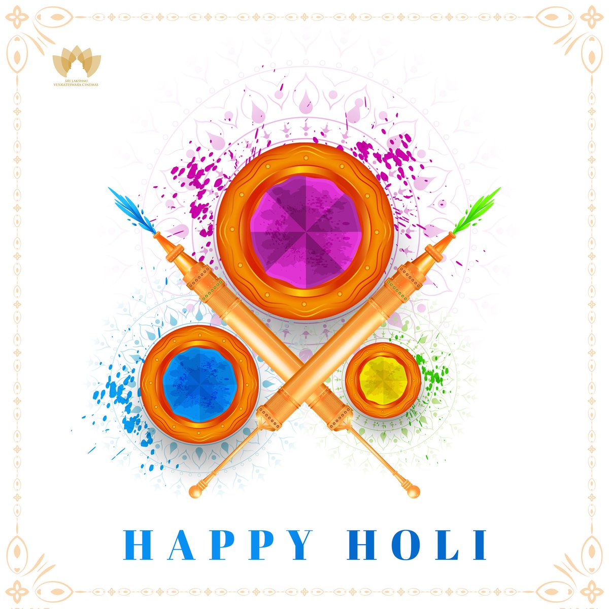 May your lives be filled with colours of happiness, positivity. #HappyHoli