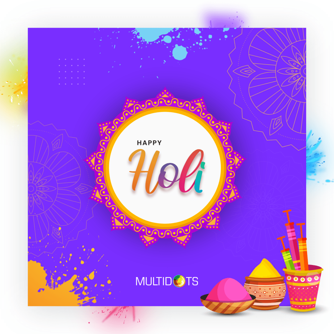 multidots's tweet image. 🌈🎉 Let the colors of Holi paint your life with happiness and harmony! Wishing you a joyful and vibrant celebration filled with love and laughter. Happy Holi! 🥳

#Multidots #HappyHoli #FestivalOfColors