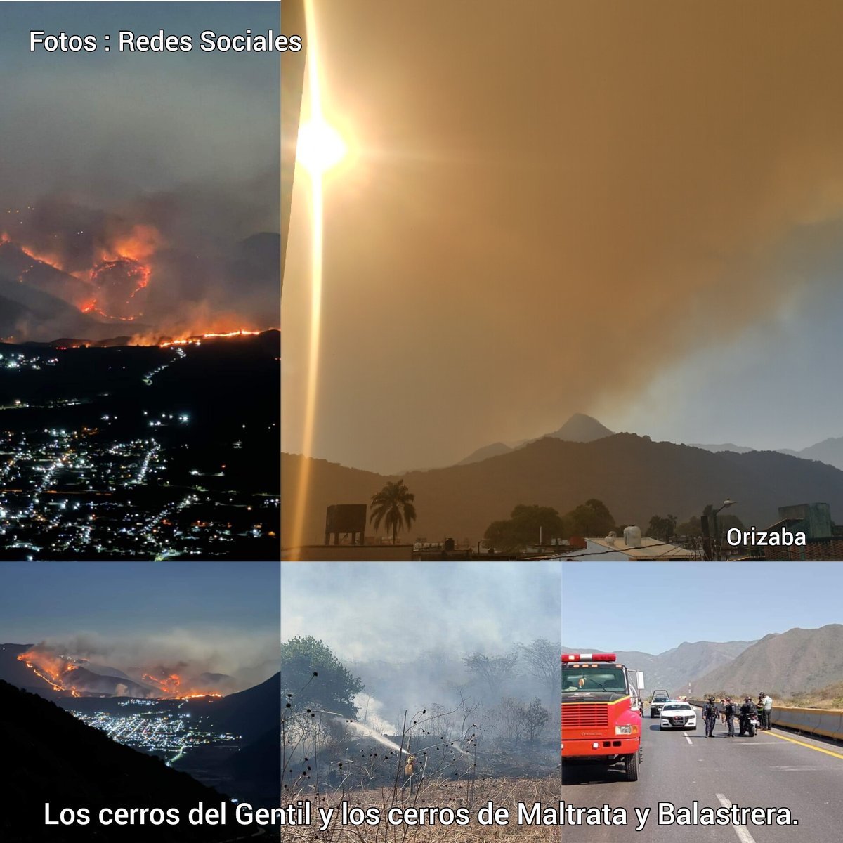 Alberth_Mx's tweet photo. Aquí en Veracruz, en las zonas de Maltrata, Balastrera y Mendoza desde el medio día y aún siguen los incendios forestales. https://t.co/Yqf5IKdVwd