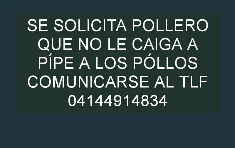 Luiislallana's tweet photo. Se solicita https://t.co/9t4dx8776i