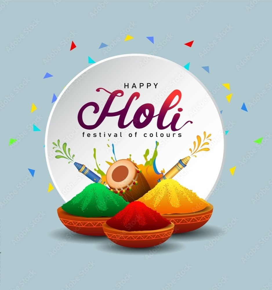 #HappyHoli #festivevibes #FestivalOfColours #Holi2024 #HoliFestival #HoliCelebration  🙏🏻🙏🏻
