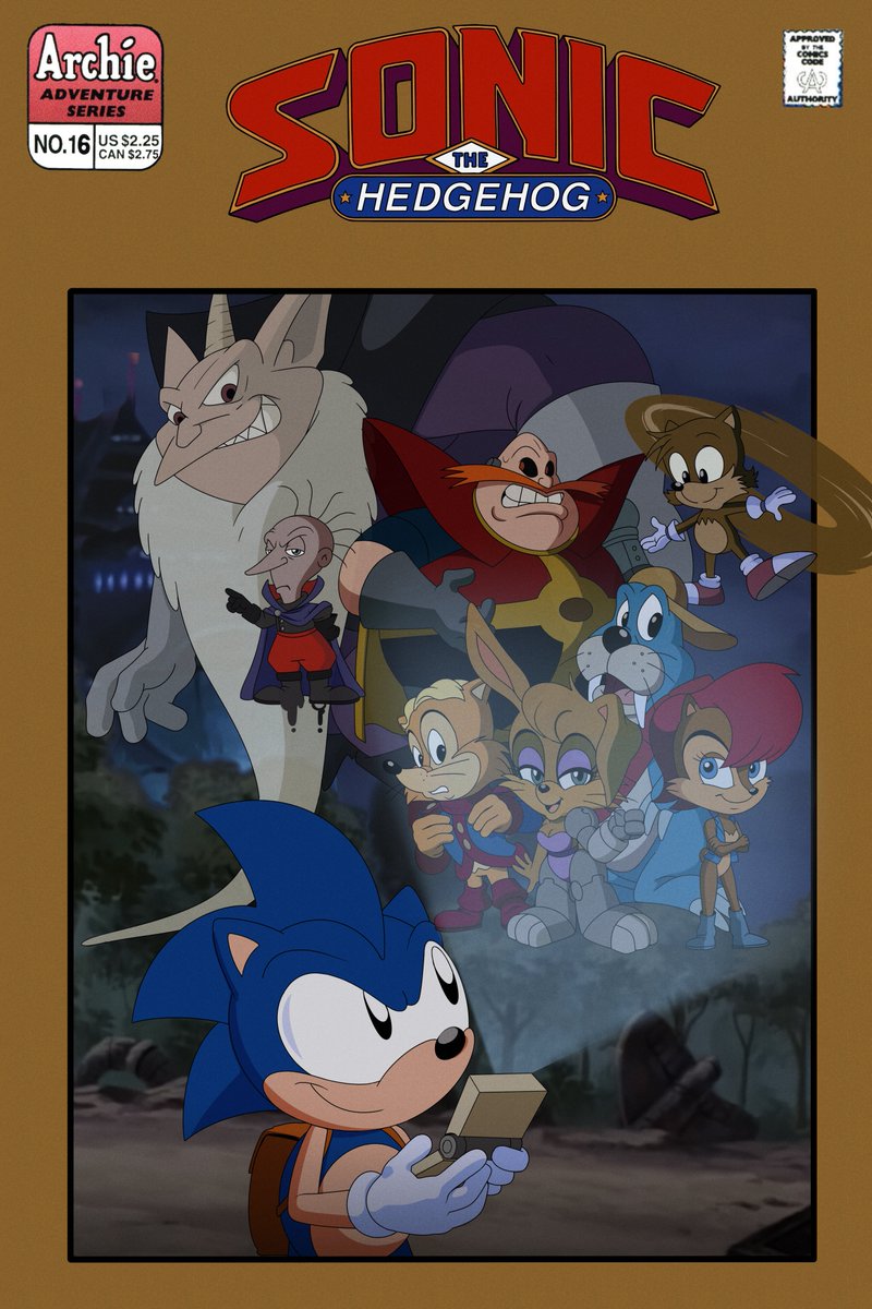 #Archiesonic #archiesoniccomics #SonicTheHedeghog #sonic #SonicArchie #sallyacorn #robotnik #naugus #rotorwalrus #freedomfighters FINALLY DID IT, IT'S FINISHED, tell me what you all think, and go check out the original