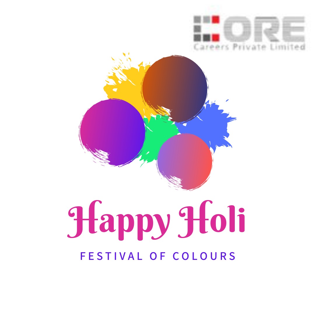Embrace the different shades of life this Holi. Just like colors, may our lives blend in joy, happiness, and peace. 

#happyholi #holicelebration2024 #corecareers #indianfestival