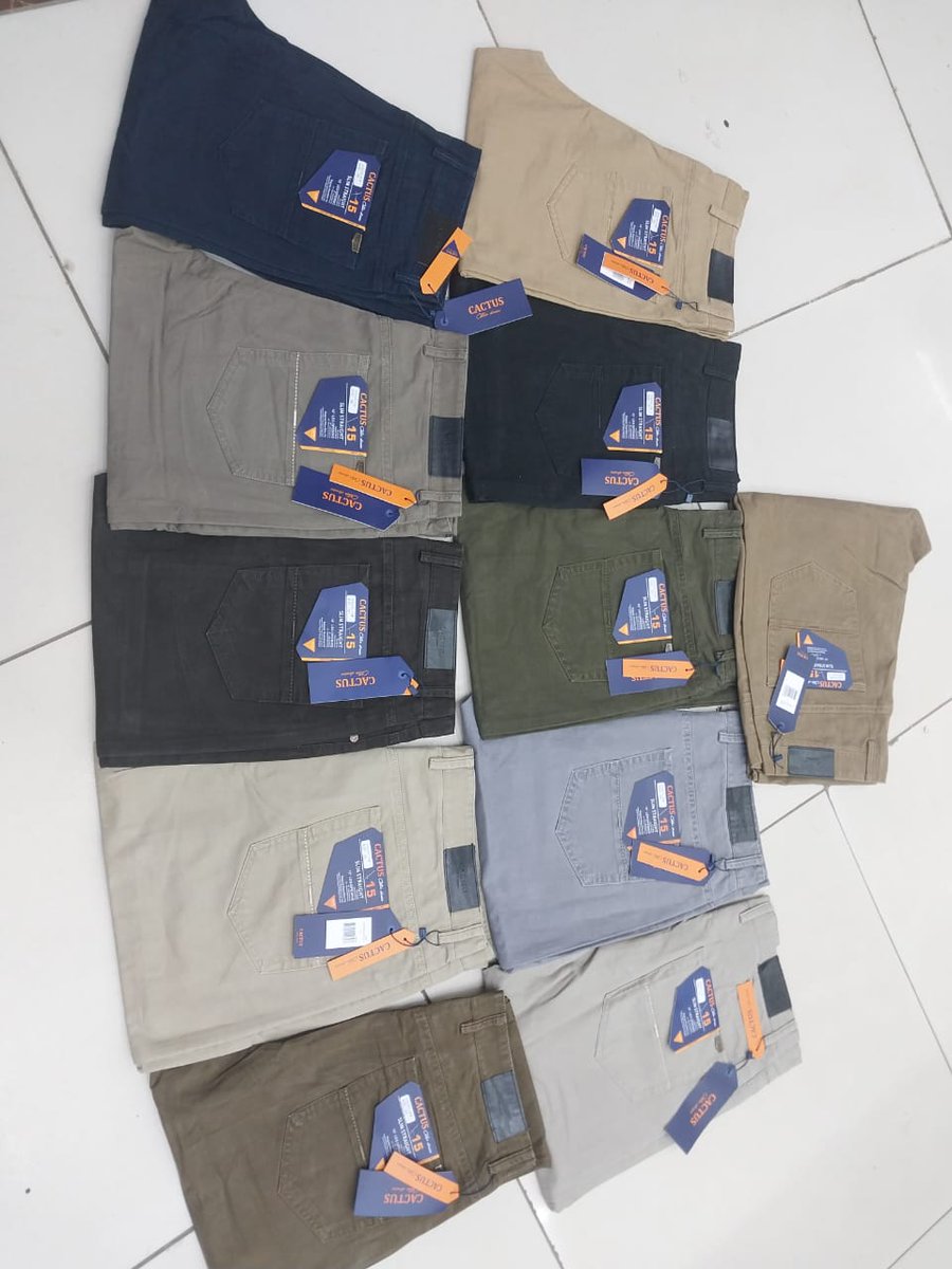 Another week same goals to plug you with these quality jeans, both soft and hard Jeans@1500 Khakis@1200 Ladies jeans@900 Call 0795462420 or dm me to place your order Delivery done country wide Rt widely my client might be on your Tl