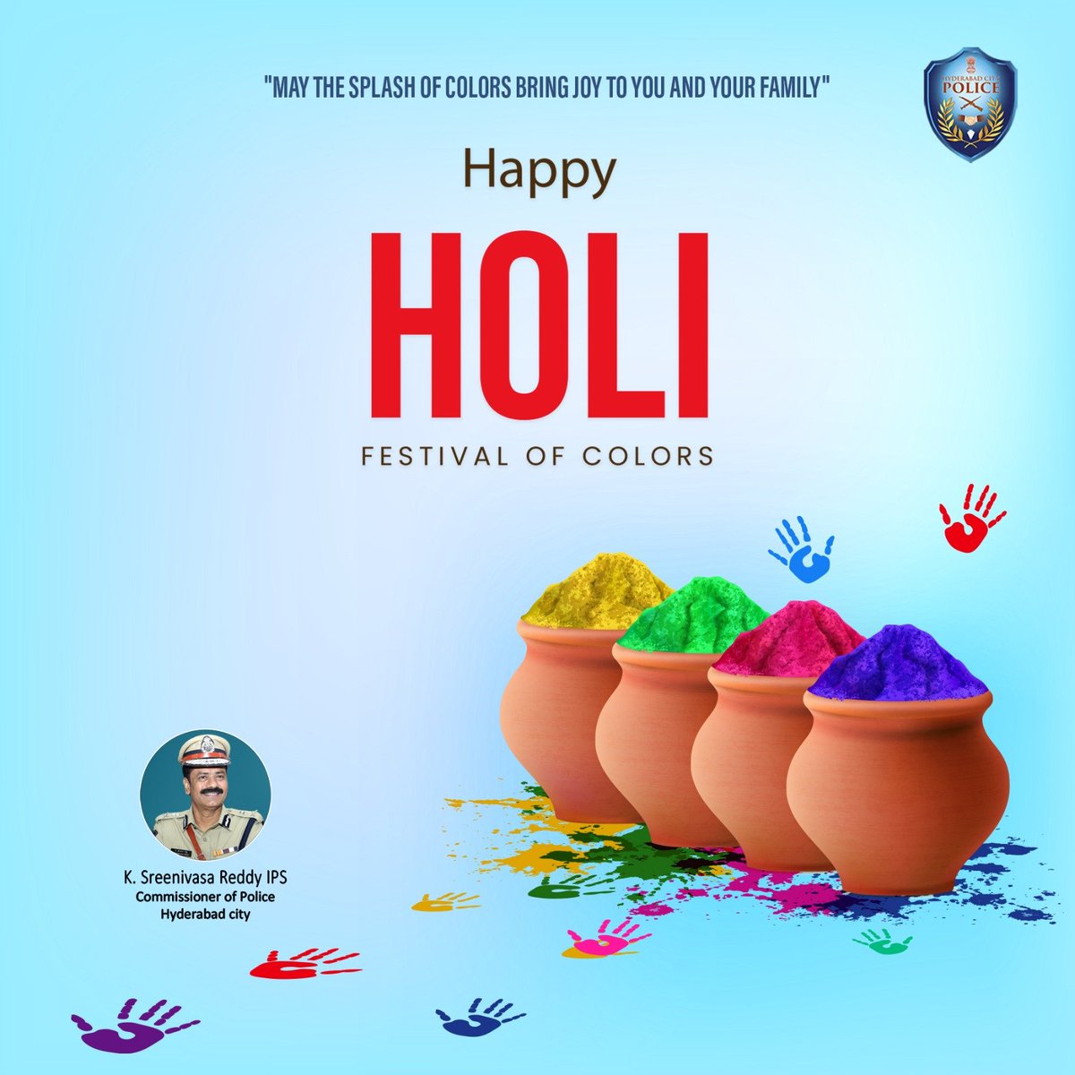 Wishing you a Holi filled with laughter, love and endless memories. May each moment be as colorful and vibrant as the festival. #HappyHoli