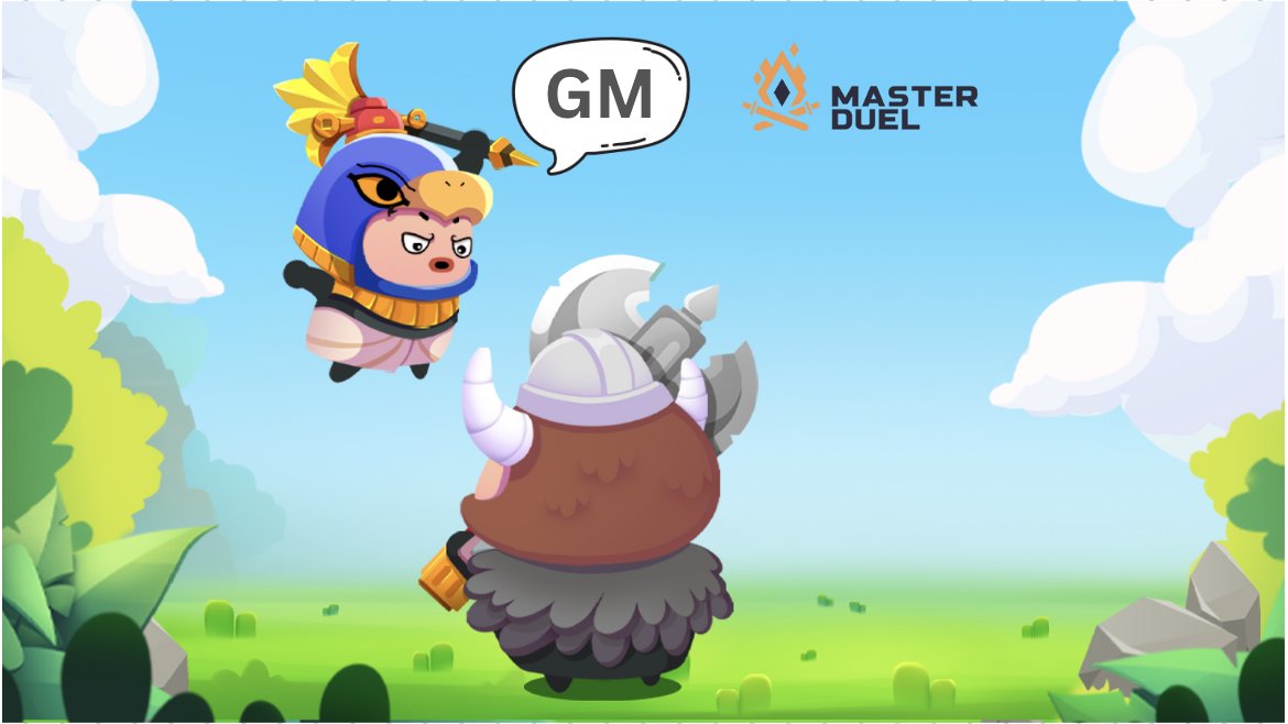 NgoziXBT's tweet photo. GM Duelers,

Welcome to a new week at MasterDuel! Let's catch up on what's happening:

✅Beta Launching Campaign: Successfully wrapped up!
🔥Ancient8 Mainnet Mastery on Galxe: Currently underway 👉 https://t.co/YqxHaiCN0G
🔥Ancient8 Mainnet Mastery on Space3: Also ongoing 👉 https://t.co/Yea29dwDZ9

Don't miss out on the chance to earn rewards by completing these tasks. 😉 Cheers!