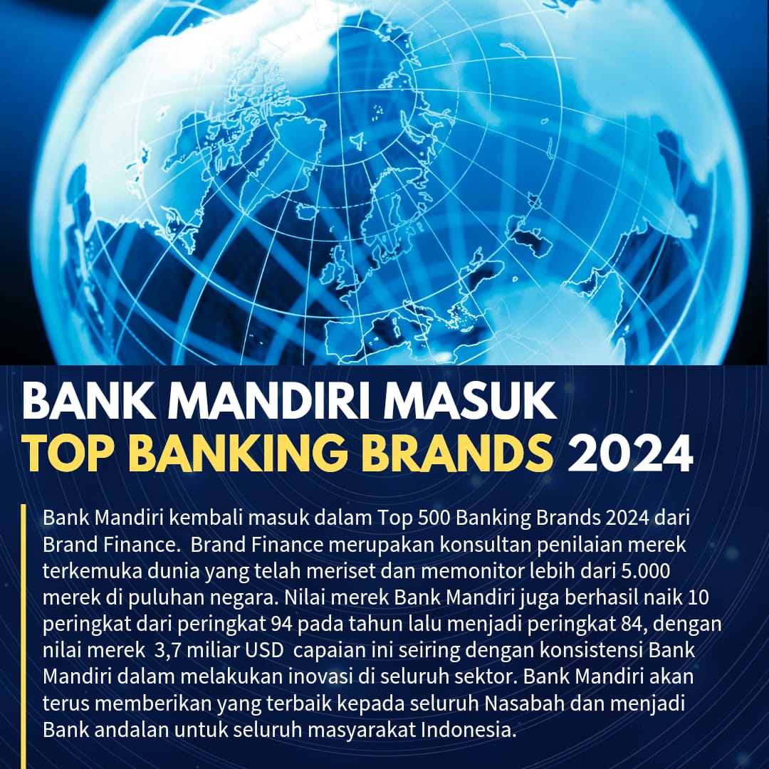 Prestasi Bank Mandiri di 2024.
Congratz!!