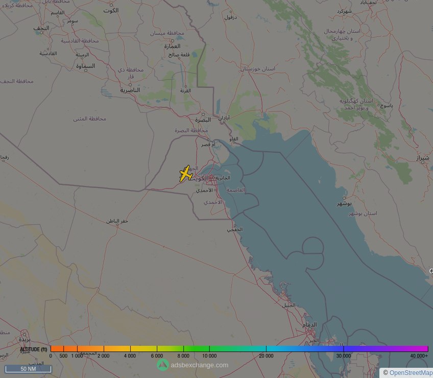 IntelskyB's tweet photo. 🇮🇹 Italian Air Force ✈️ C30J ( Lockheed C-130J Hercules ) (MM62195, #33FFE1) as flight #IAM4645 was just spotted over 🇰🇼 Al Jahrah, #Kuwait at ☁️ 3300 ft.
🔴 Live tracking:
https://t.co/vhBe9e7ewG
🖼️ by https://t.co/DmPVsxJ9oT https://t.co/SyFF45cI49