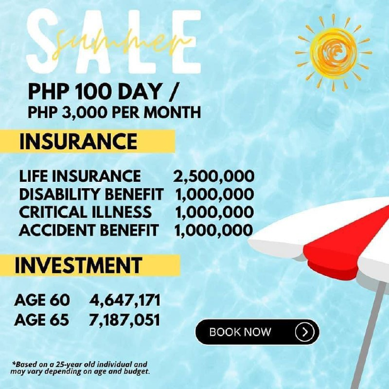 ProfessorTakGu's tweet photo. Summer na!
Let's plan your finances this month bago pa maubos ang savings. We have plans na comprehensive at income protection din.
Managing your finances will play a vital role in your future self.
Learn what I can do for you today📷
#PRUtectingLives#saveforretirement#PruLifeUK https://t.co/GdszazXwSu