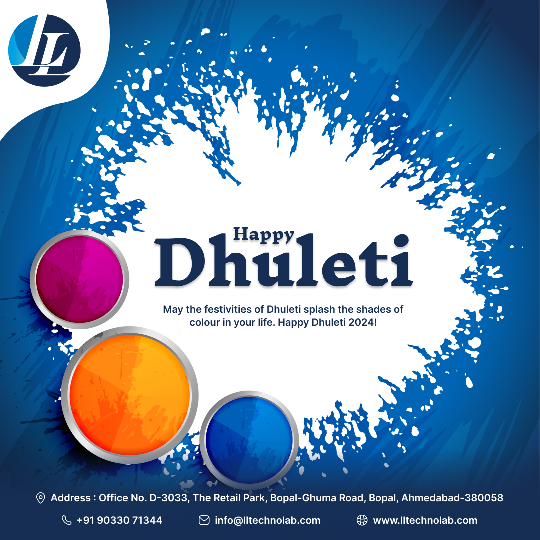 lltechnolab's tweet image. Happy Dhuleti! 🎨🌈

May your life be as colorful as the hues of Dhuleti! 

Wishing everyone a joyful and vibrant celebration filled with love, laughter, and endless happiness.  

#dhuleti #colorsofjoy #holicelebration #dhuleticelebration #dhuleticolors #dhuletifestival