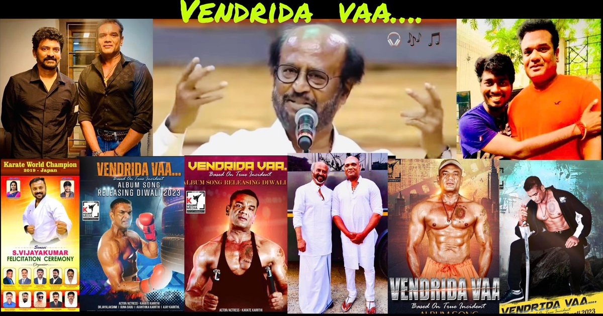 KARATE KARRTHI (@karatekarrthi) on Twitter photo VENDRIDA VAA - Album Song/All Martial Arts/Body Shame/Karate,Boxing,Gymn... youtu.be/rvhb21Lqbus?si… via <a href="/YouTube/">YouTube</a> <a href="/top10tamilsongs/">Top10 Tamil Songs</a> <a href="/TamilMovies_Aus/">TamilMoviesAustralia</a> <a href="/tamilmoviesss/">Tamilmoviess</a> @Tamilmotivebro1 <a href="/silvastunt/">silva stunt</a> <a href="/bodyshame/">Boycott Body Shame</a> <a href="/ihatenepotism/">NEPOTISM</a> <a href="/AlbumTalksHQ/">𝗔𝗟𝗕𝗨𝗠 𝗧𝗔𝗟𝗞𝗦 📀</a> <a href="/tamilactors/">Tamil Film Industry</a> <a href="/directormbalaji/">Balaji Mohan</a> <a href="/directorsiva/">siva+director</a> VENDRIDA VAA - Album Song/All Martial Arts/Body Shame/Karate,Boxing,Gymn... youtu.be/rvhb21Lqbus?si… via <a href="/YouTube/">YouTube</a> <a href="/top10tamilsongs/">Top10 Tamil Songs</a> <a href="/TamilMovies_Aus/">TamilMoviesAustralia</a> <a href="/tamilmoviesss/">Tamilmoviess</a> @Tamilmotivebro1 <a href="/silvastunt/">silva stunt</a> <a href="/bodyshame/">Boycott Body Shame</a> <a href="/ihatenepotism/">NEPOTISM</a> <a href="/AlbumTalksHQ/">𝗔𝗟𝗕𝗨𝗠 𝗧𝗔𝗟𝗞𝗦 📀</a> <a href="/tamilactors/">Tamil Film Industry</a> <a href="/directormbalaji/">Balaji Mohan</a> <a href="/directorsiva/">siva+director</a>