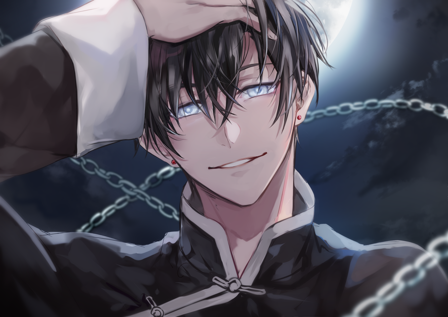 zaphylla's tweet photo. 🌙⛓️⚡️ https://t.co/5KJw6gHNot